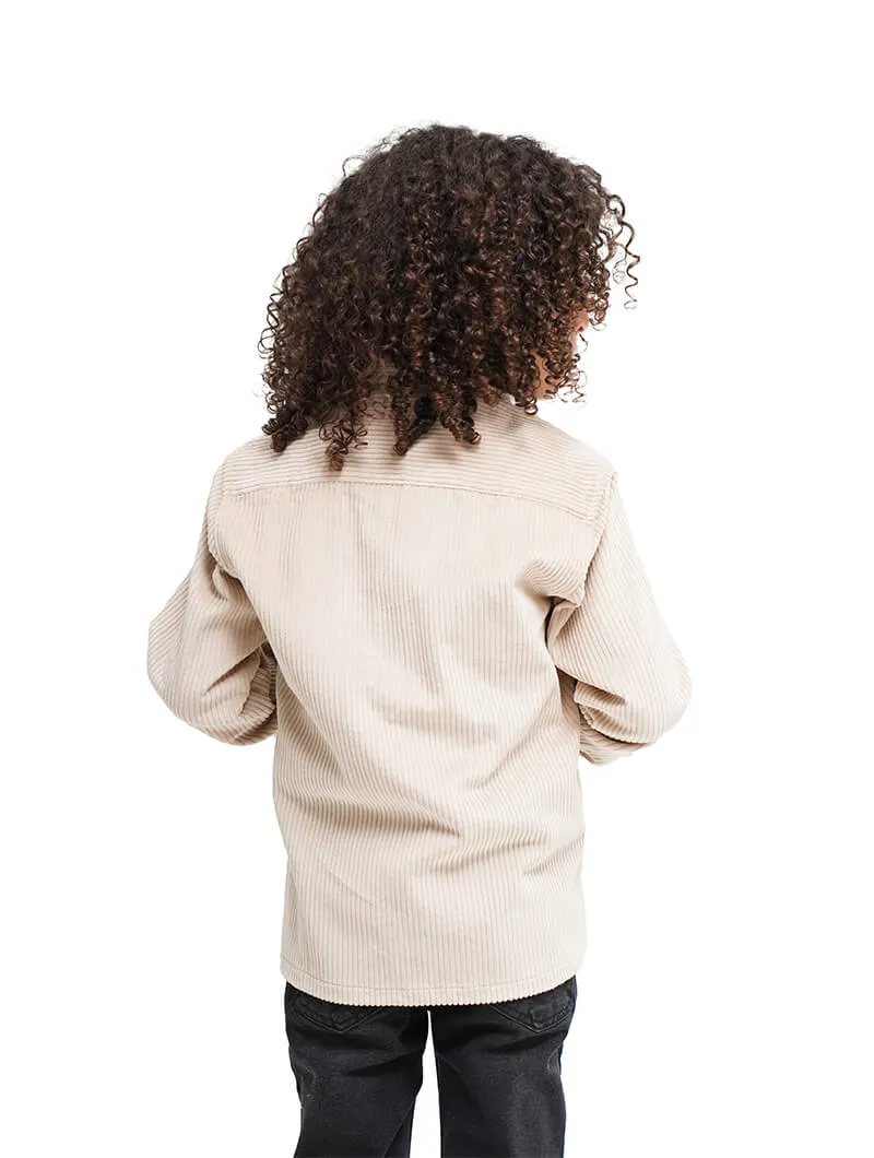 Chemise en velours garçon